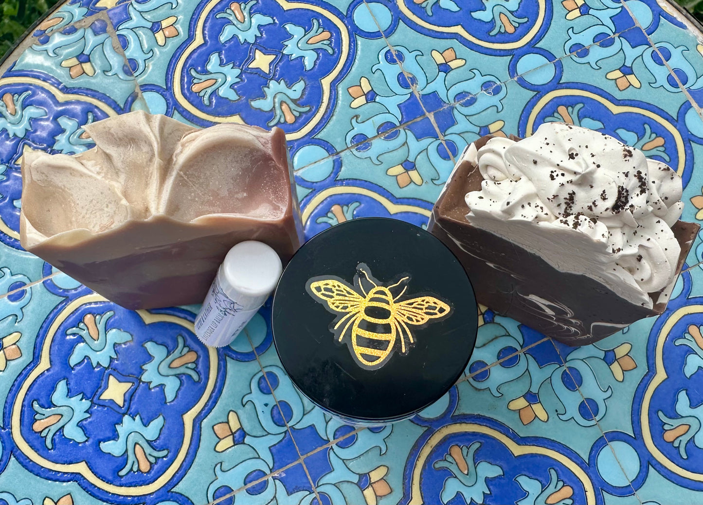 Tallow Gift Set for Men – Beer & Coffee Soaps + Facial Tallow Balm + Mango Lip Balm