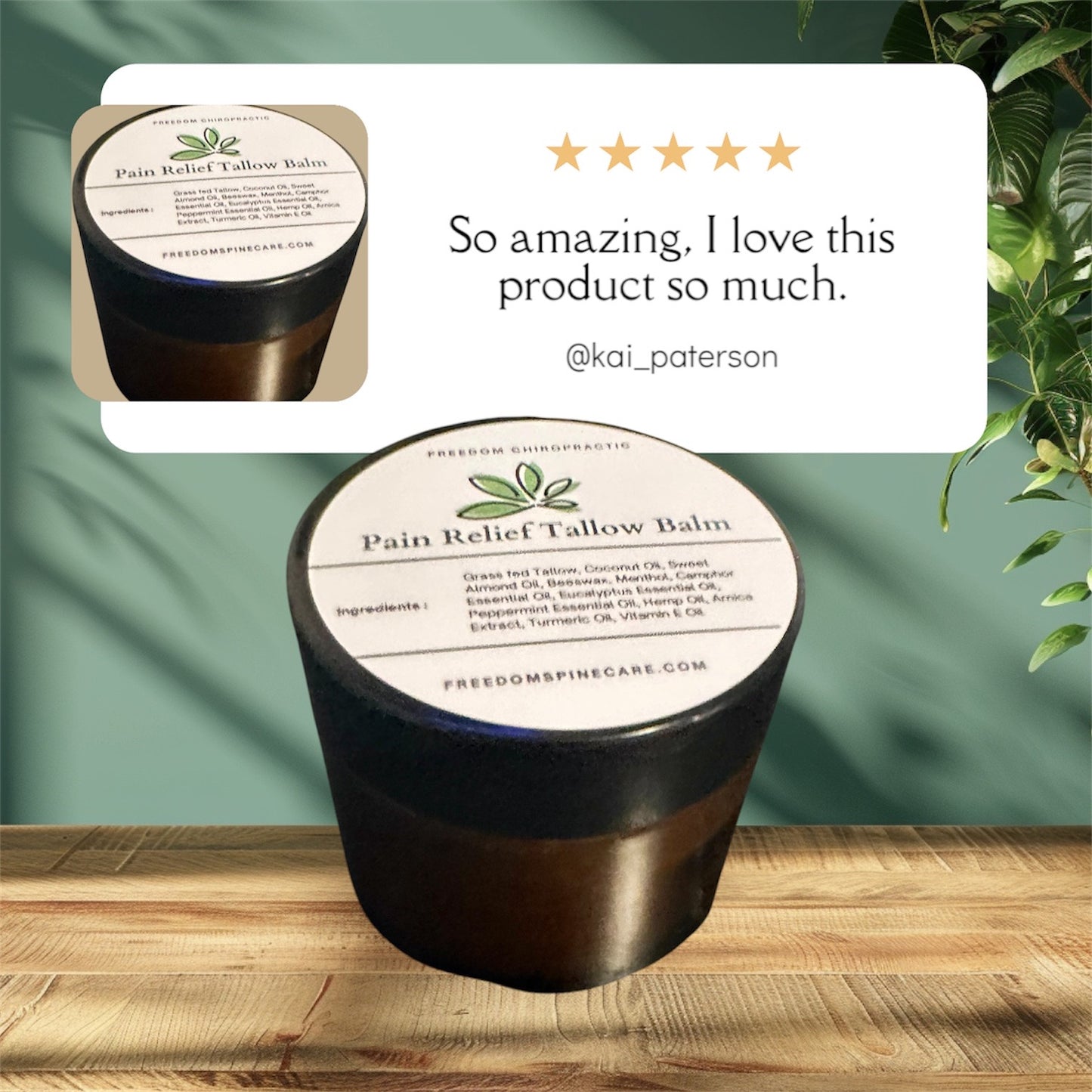 Tallow Pain Relief Balm